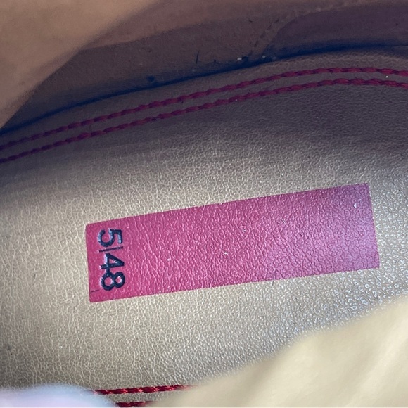 Black leather leopard cuff ankle booties EU size 39 Brand 5l48 from Saks 5th Ave - Picture 13 of 13